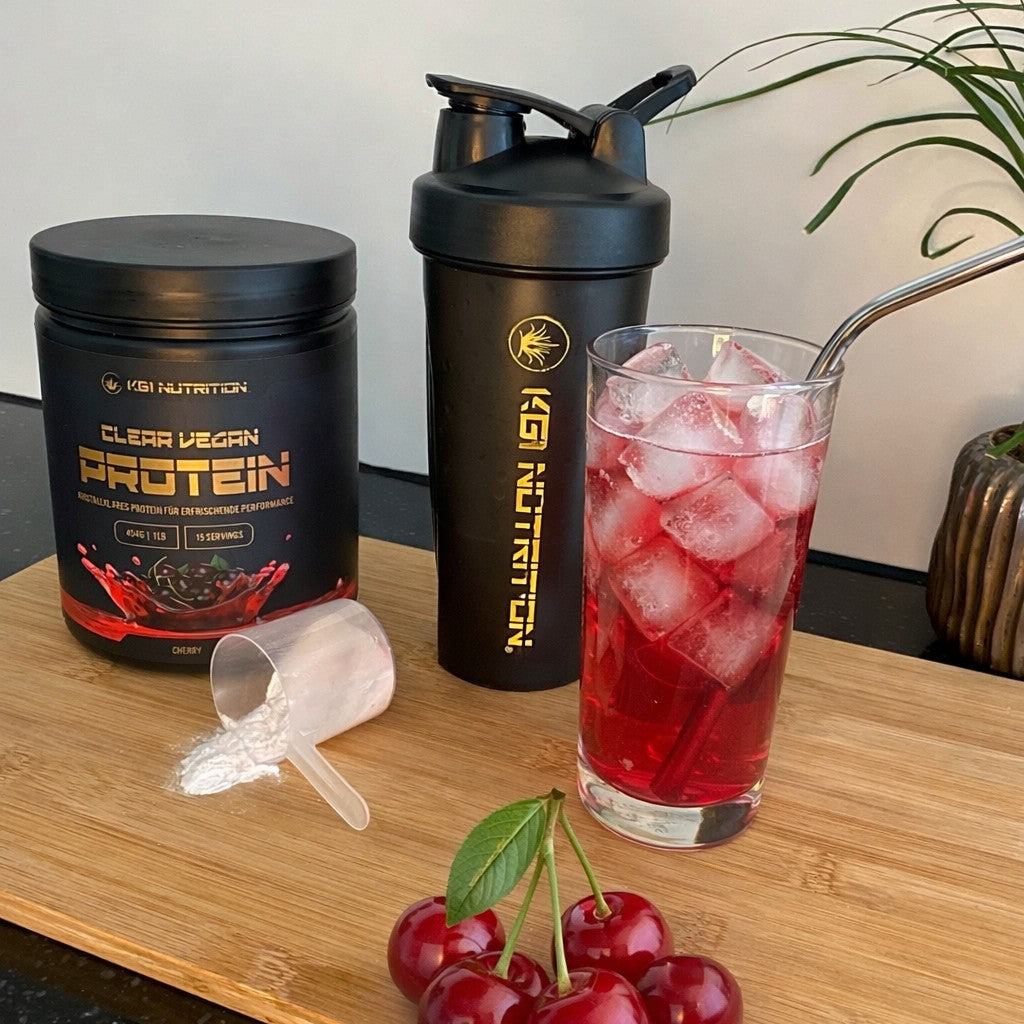 Clear Vegan Protein Cherry Probierbeutel 30g