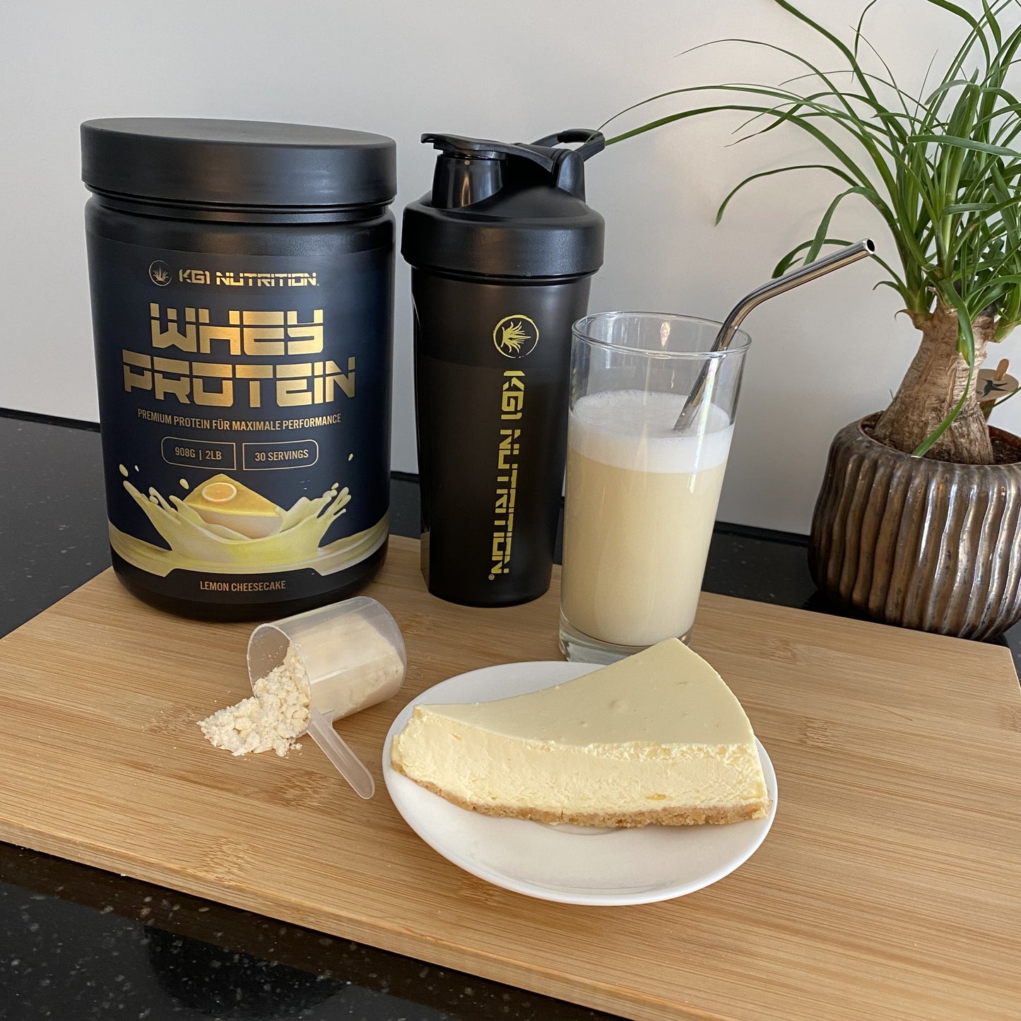 WHEY Protein Lemon Cheesecake Probierbeutel 30g
