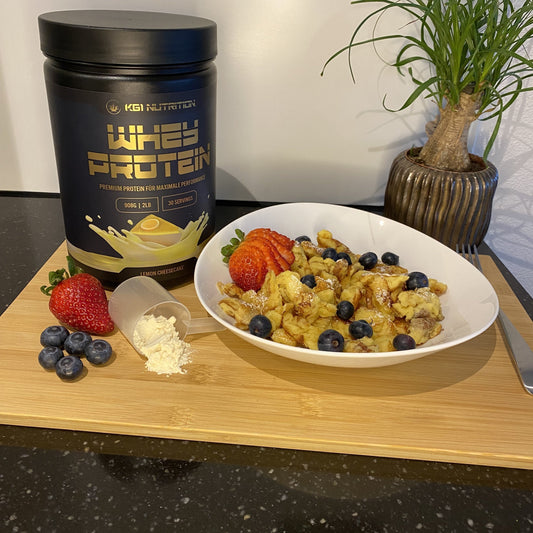 KG1 Protein-Zitronen-Käsekuchen-Kaiserschmarren