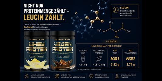 Warum der Leucingehalt entscheidet, ob dein Protein wirklich funktioniert