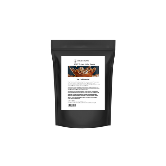 WHEY Protein Coffee Classic 30g Probierbeutel - Kaffee-Geschmack Testgröße