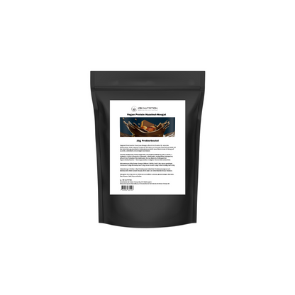Veganes Protein Haselnuss-Nougat 30g Probierbeutel - Pflanzliches Proteinpulver