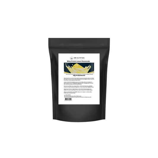 KG1 Nutrition WHEY Protein Lemon Cheesecake Probierbeutel - 30g Testportion